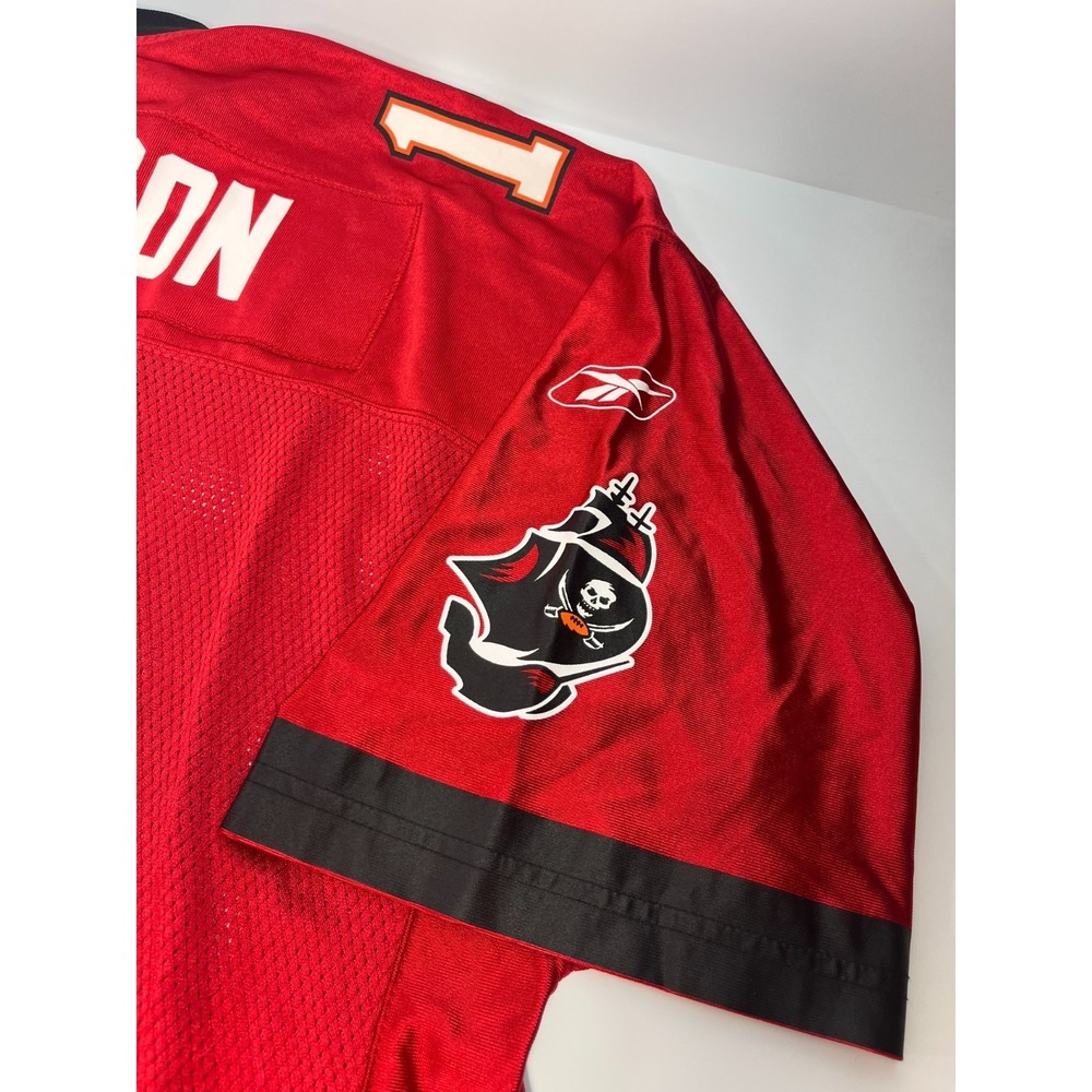 Reebok Jersey Tampa Bay Buccaneers Keyshawn Johnson Size 2XL Red #19 - Picture 5 of 11
